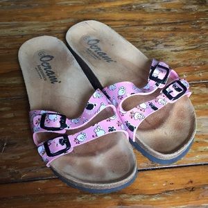 Cute sheep sandals size 41 or 11 women